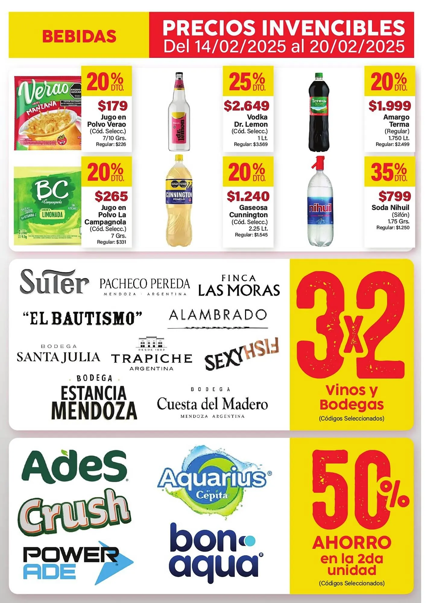 Ofertas de Catálogo Supermercados Aiello 14 de febrero al 20 de febrero 2025 - Página 8 del catálogo