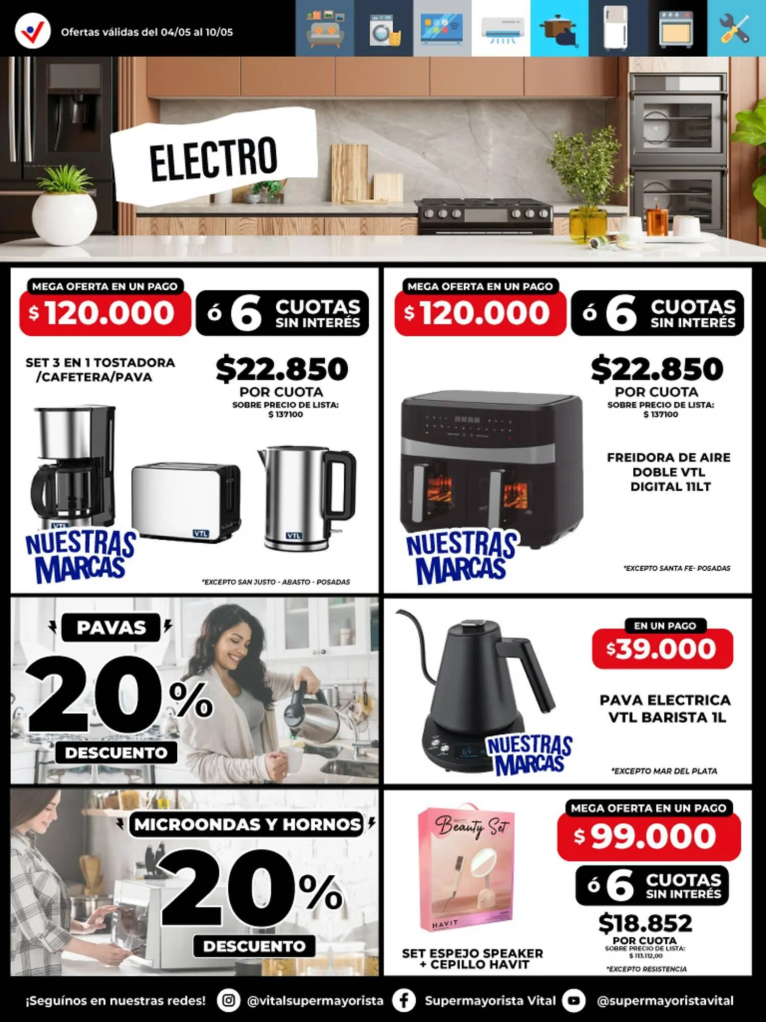 Ofertas de Catálogo Supermayorista Vital 4 de mayo al 10 de mayo 2026 - Página 2 del catálogo