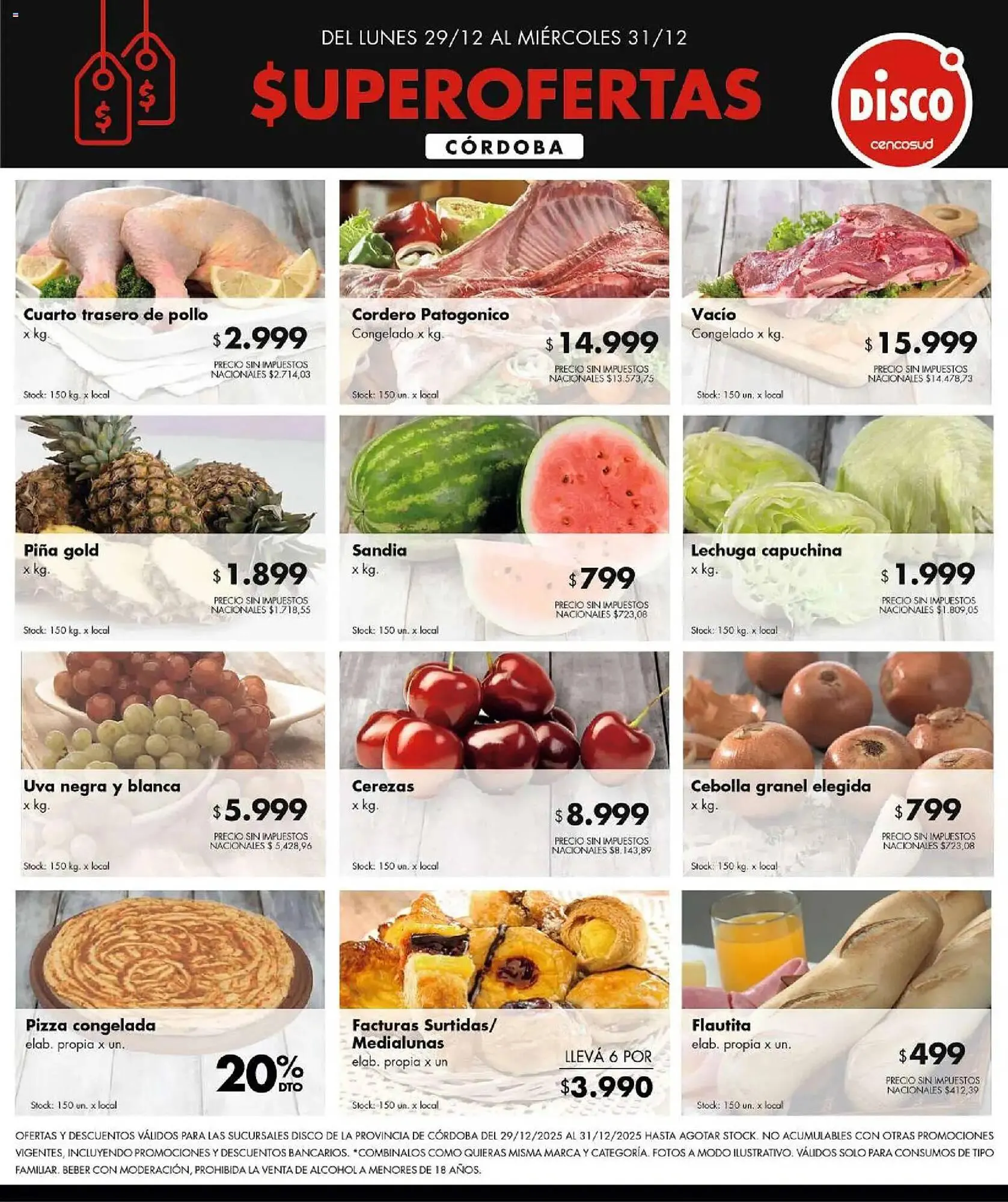 Ofertas de Folleto Disco 28 de diciembre al 31 de diciembre 2025 - Página 1 del catálogo