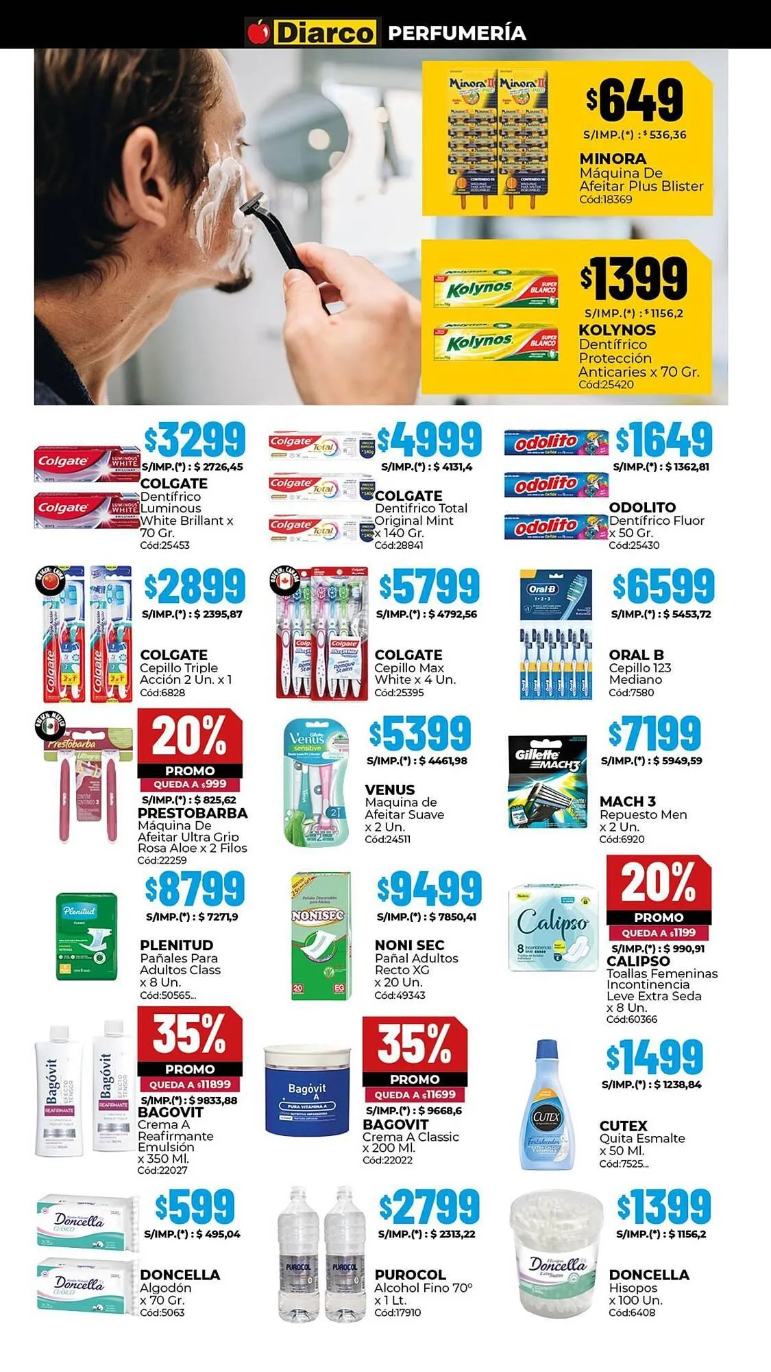 Ofertas de Catálogo Diarco 6 de abril al 10 de abril 2026 - Página 14 del catálogo