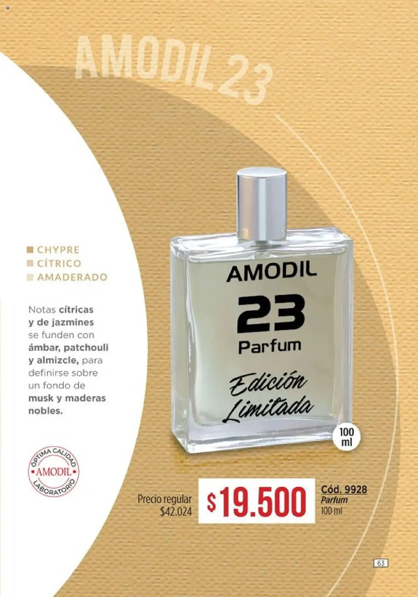 Ofertas de Catálogo Amodil 24 de marzo al 6 de abril 2025 - Página 63 del catálogo