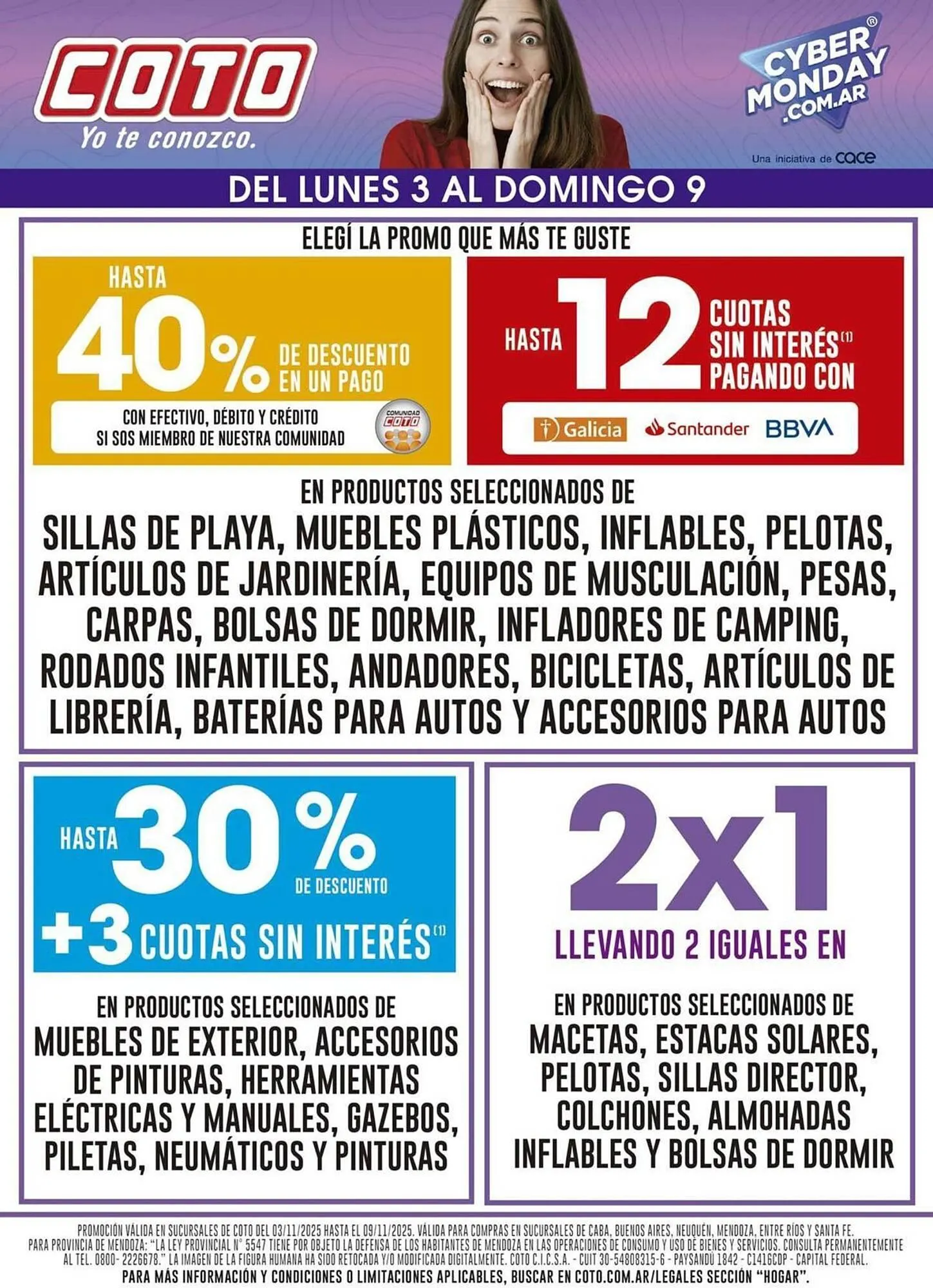 Ofertas de Catálogo Coto 3 de noviembre al 9 de noviembre 2025 - Página 1 del catálogo