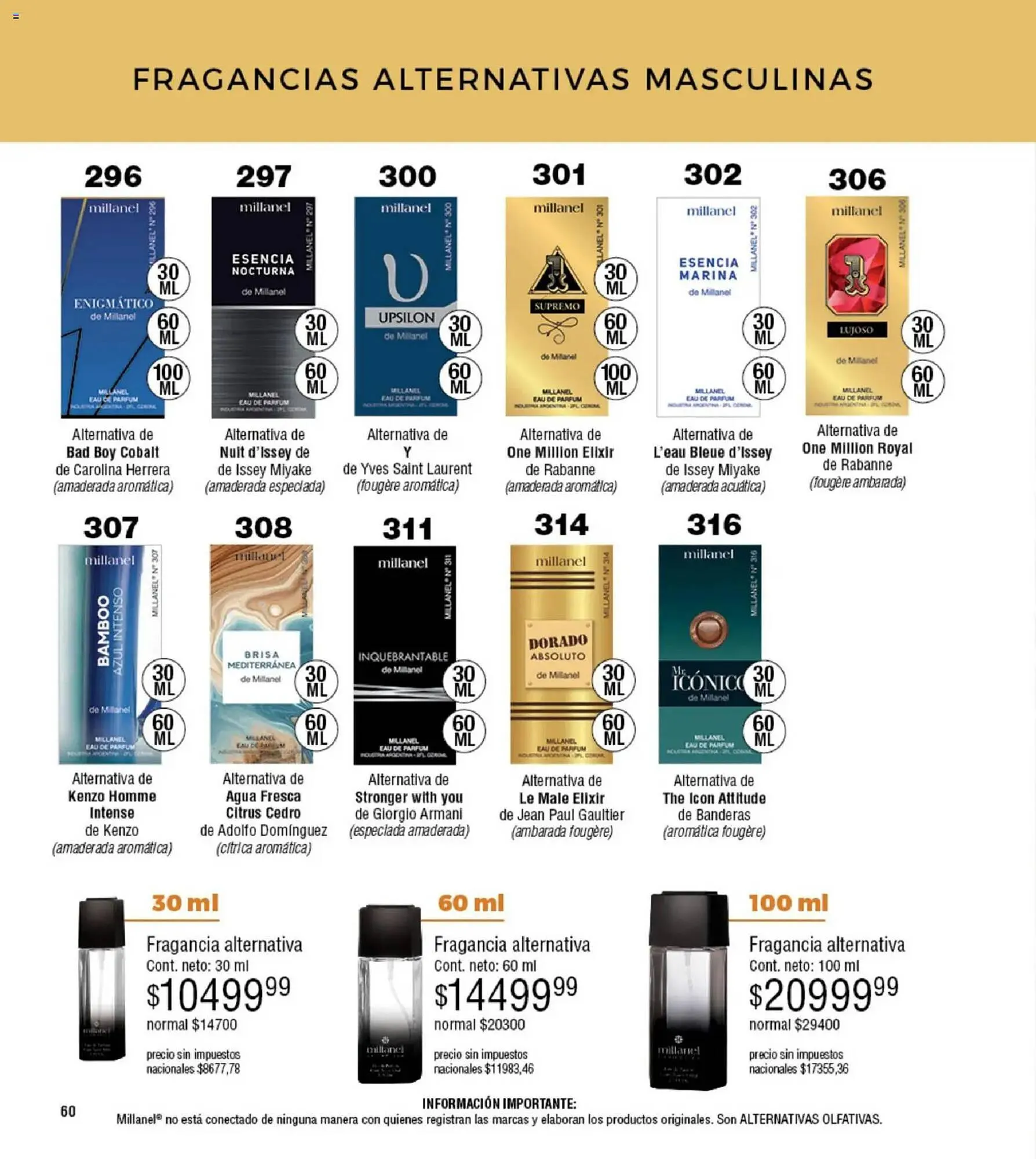 Ofertas de Catálogo Millanel Cosmética 5 de enero al 1 de febrero 2026 - Página 60 del catálogo