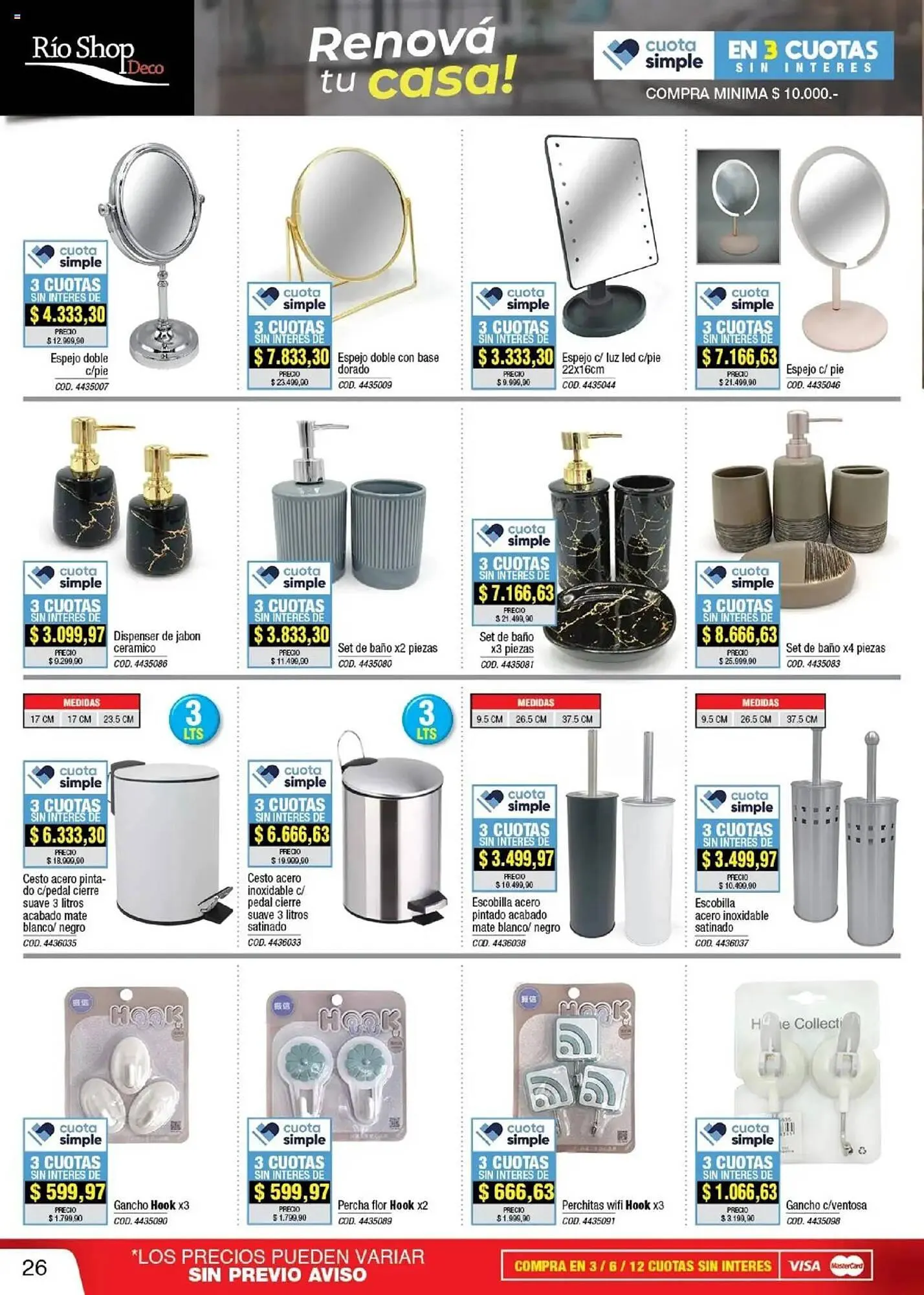 Ofertas de Catálogo Rio Shop Deco 20 de marzo al 30 de abril 2025 - Página 26 del catálogo