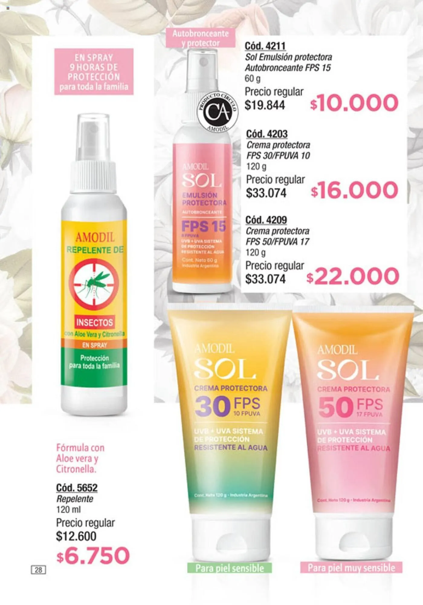 Ofertas de Catálogo Amodil 2 de octubre al 15 de octubre 2024 - Página 28 del catálogo