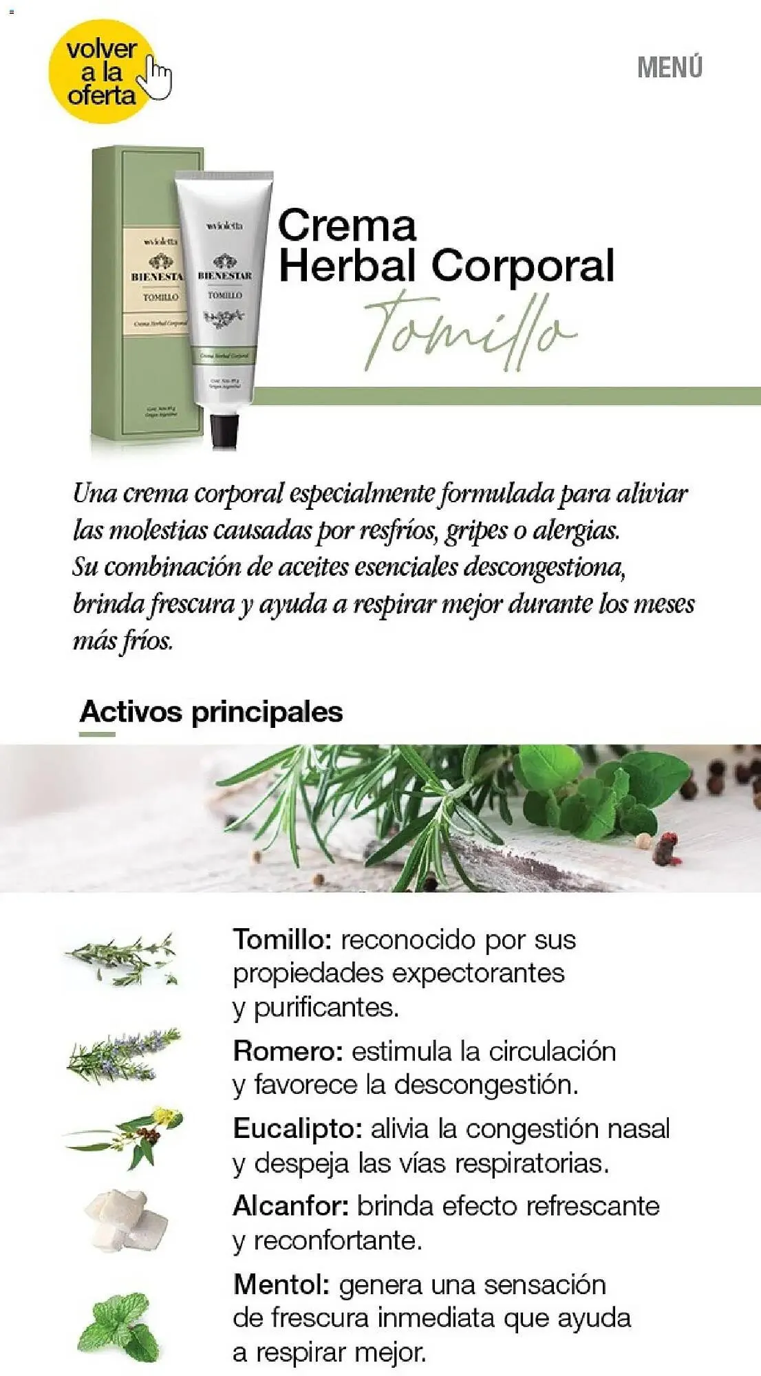 Ofertas de Catálogo Violetta Cosméticos 23 de abril al 16 de mayo 2026 - Página 27 del catálogo