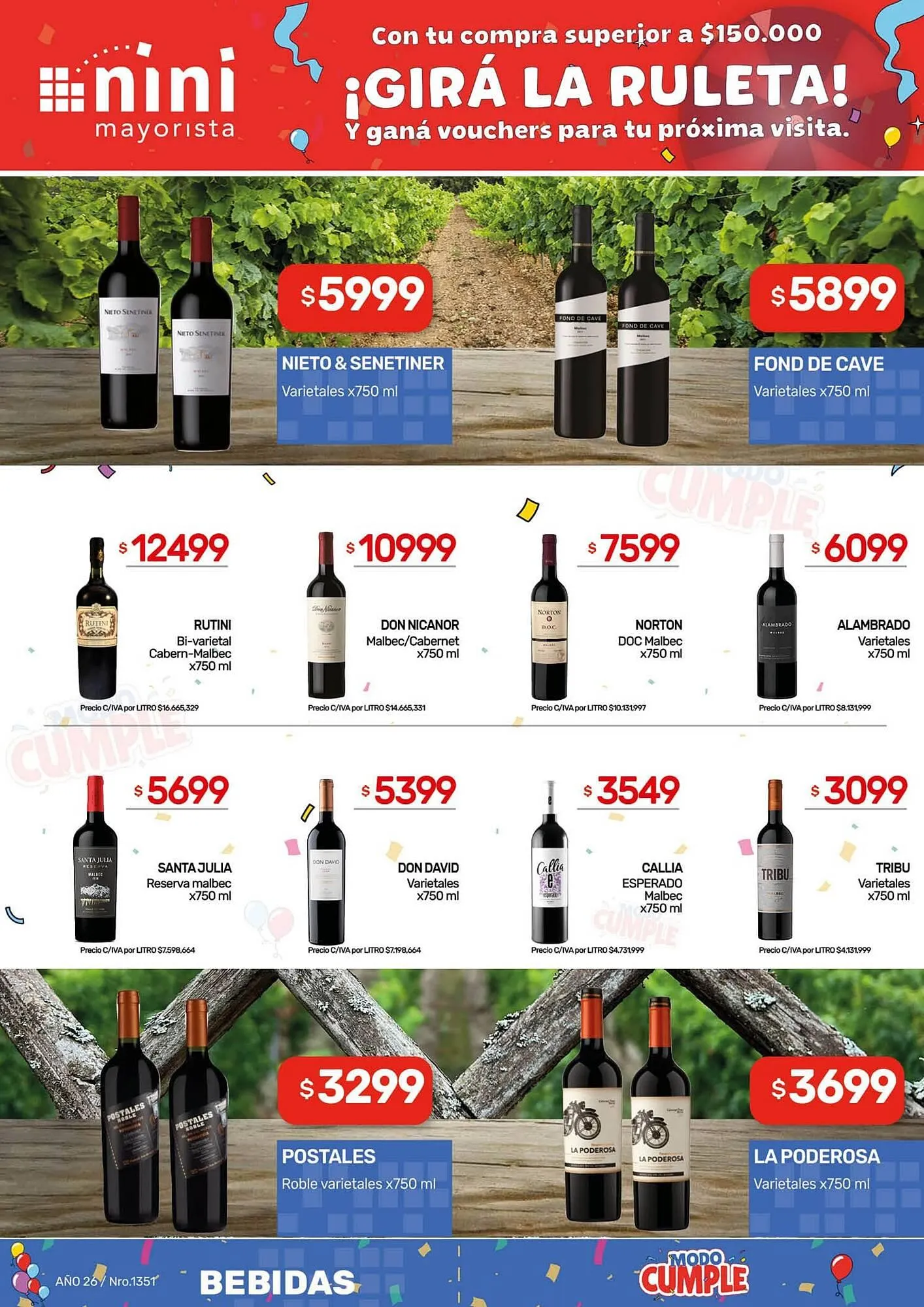 Ofertas de Catálogo Nini Mayorista 16 de marzo al 22 de marzo 2026 - Página 16 del catálogo