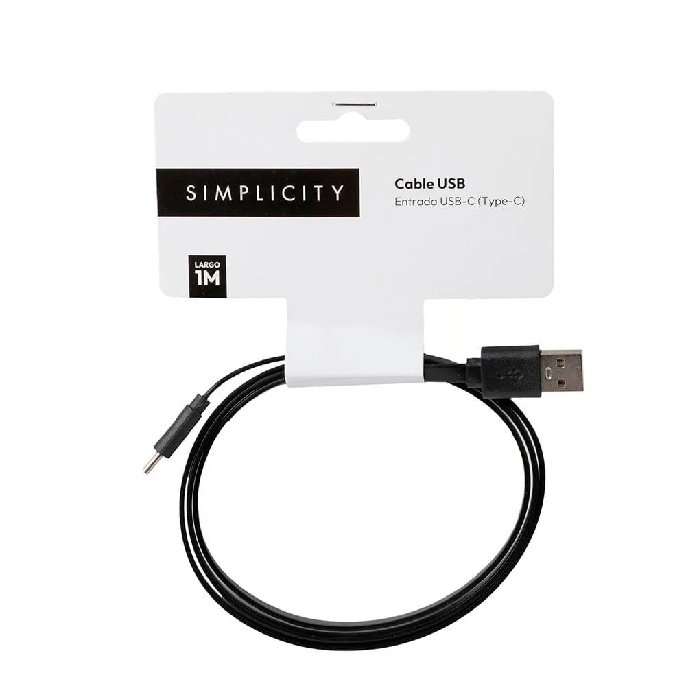 Cable Usb Silicona Type C Simplicity Tech Ola12