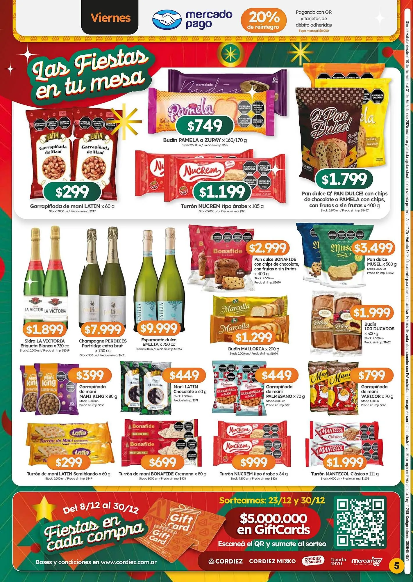 Ofertas de Folleto Cordiez 18 de diciembre al 31 de diciembre 2025 - Página 5 del catálogo
