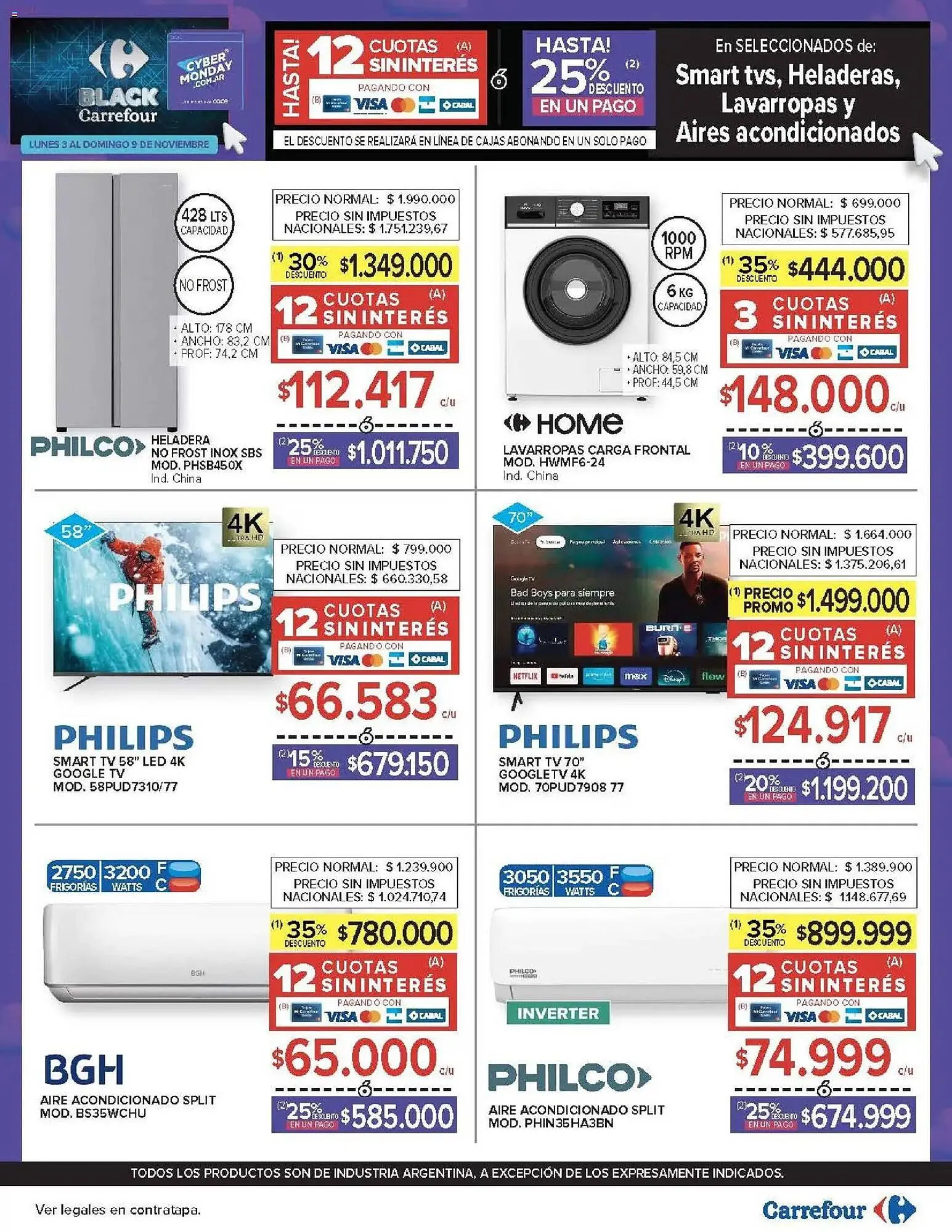 Ofertas de Catálogo Carrefour 3 de noviembre al 12 de noviembre 2025 - Página 26 del catálogo