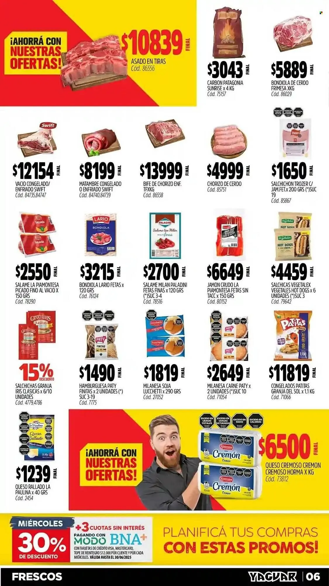 Ofertas de Catálogo Supermercados Yaguar 14 de abril al 21 de abril 2025 - Página 6 del catálogo