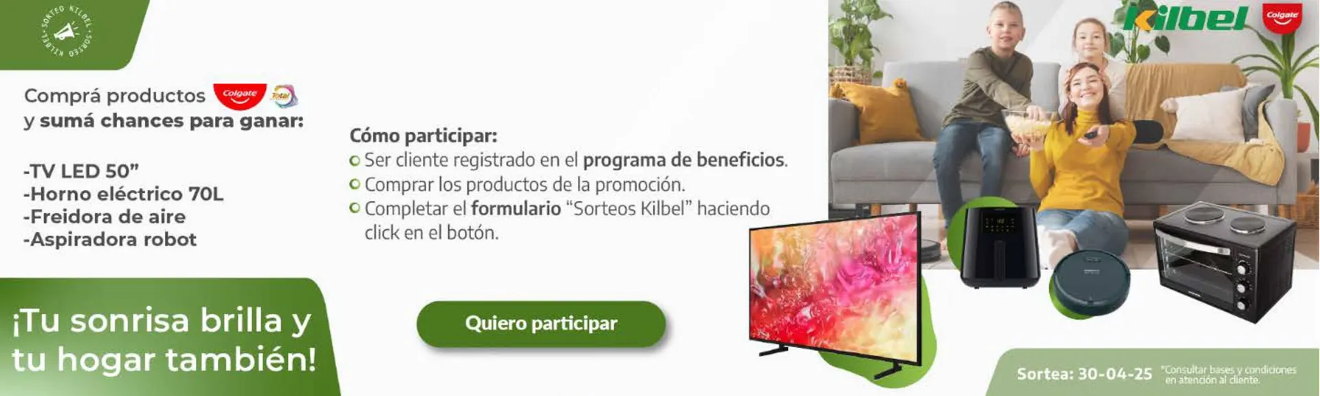 Ofertas de Catálogo Kilbel Supermercados 15 de abril al 30 de abril 2025 - Página 1 del catálogo