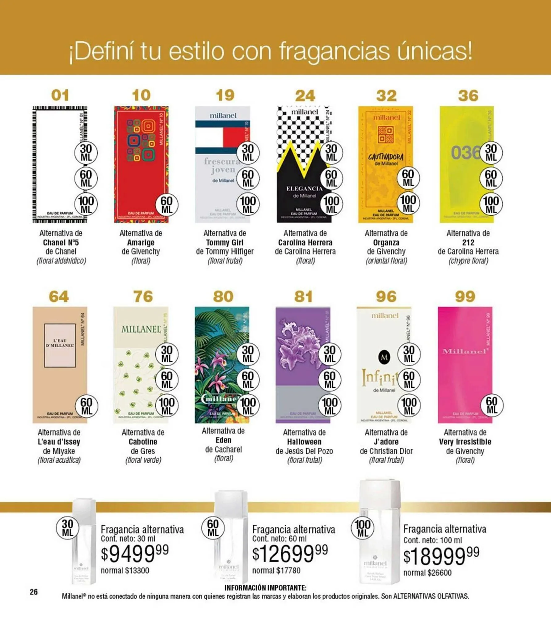 Ofertas de Catálogo Millanel Cosmética 21 de octubre al 10 de noviembre 2024 - Página 114 del catálogo
