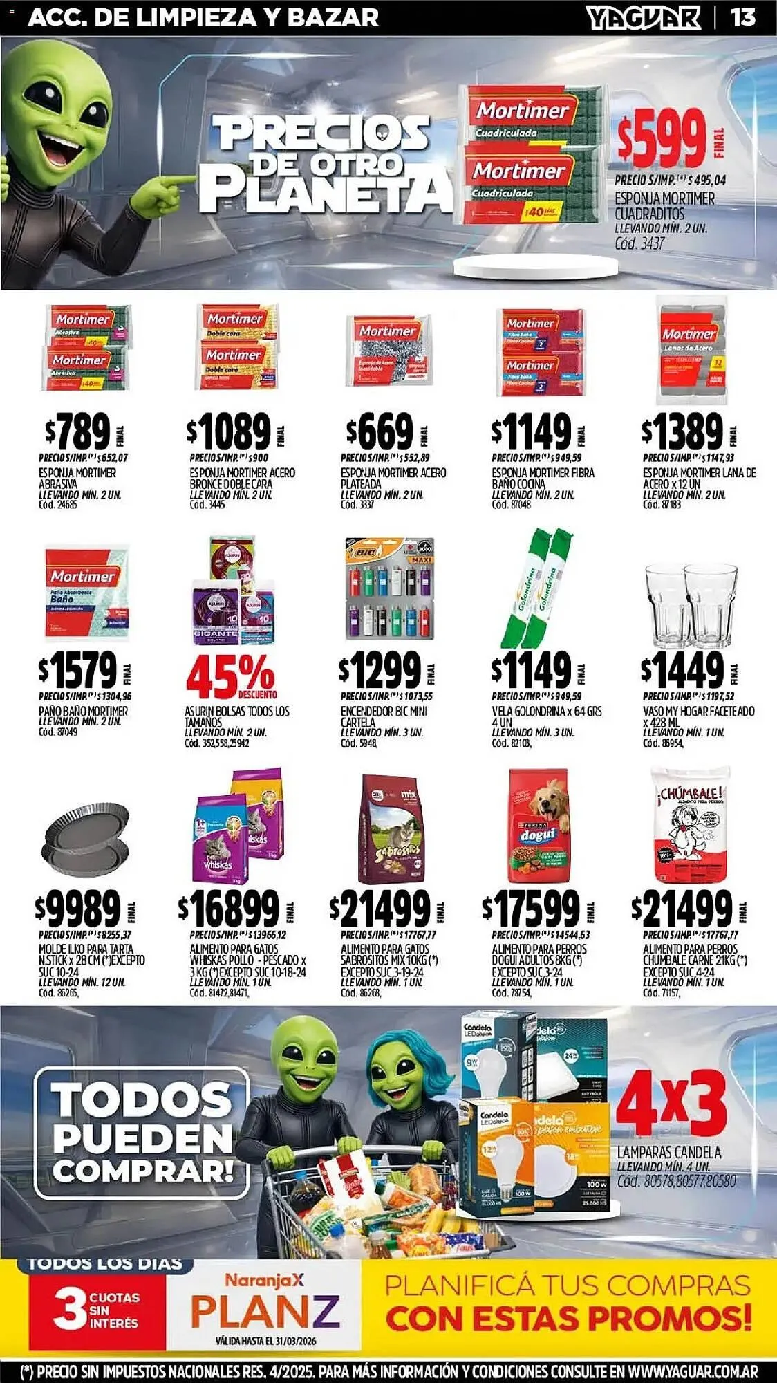 Ofertas de Catálogo Supermercados Yaguar 11 de marzo al 16 de marzo 2026 - Página 15 del catálogo