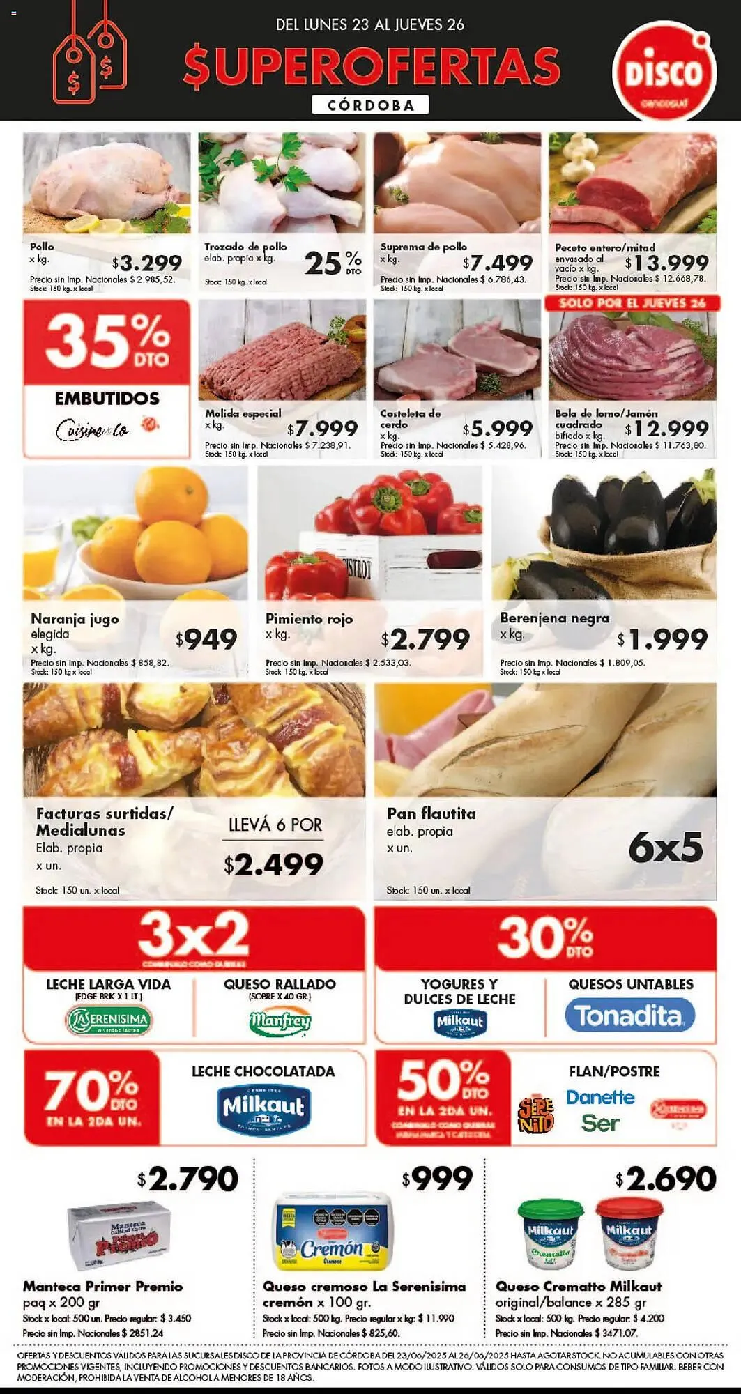 Ofertas de Catálogo Disco 23 de junio al 26 de junio 2025 - Página 1 del catálogo