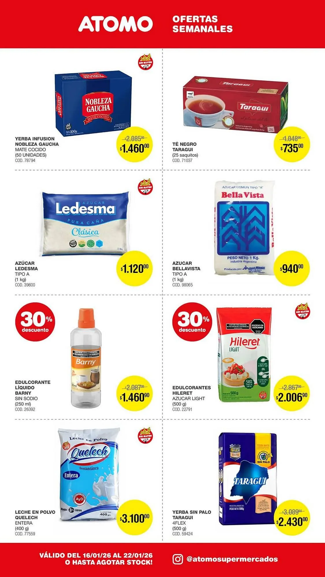 Ofertas de Catálogo Atomo Conviene 16 de enero al 22 de enero 2026 - Página 6 del catálogo