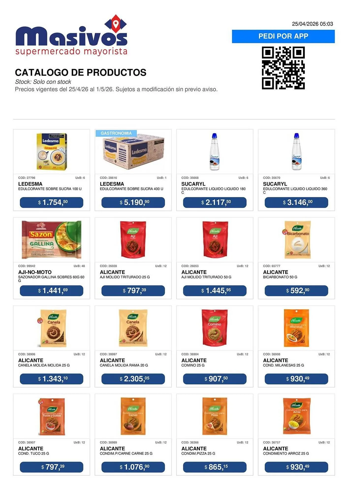 Ofertas de Catálogo Masivos 25 de abril al 1 de mayo 2026 - Página 21 del catálogo