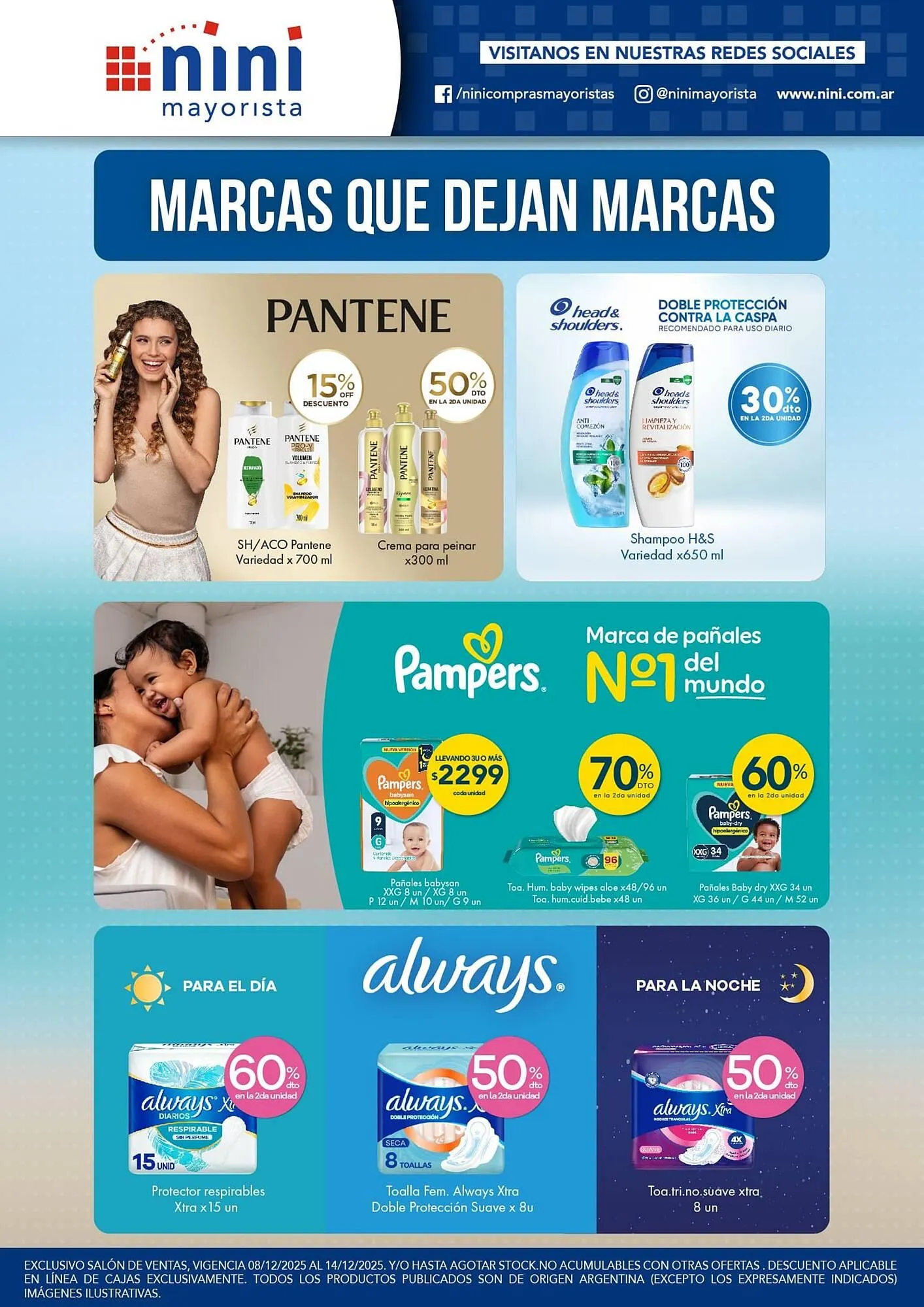 Ofertas de Catálogo Nini Mayorista 8 de diciembre al 14 de diciembre 2025 - Página 1 del catálogo