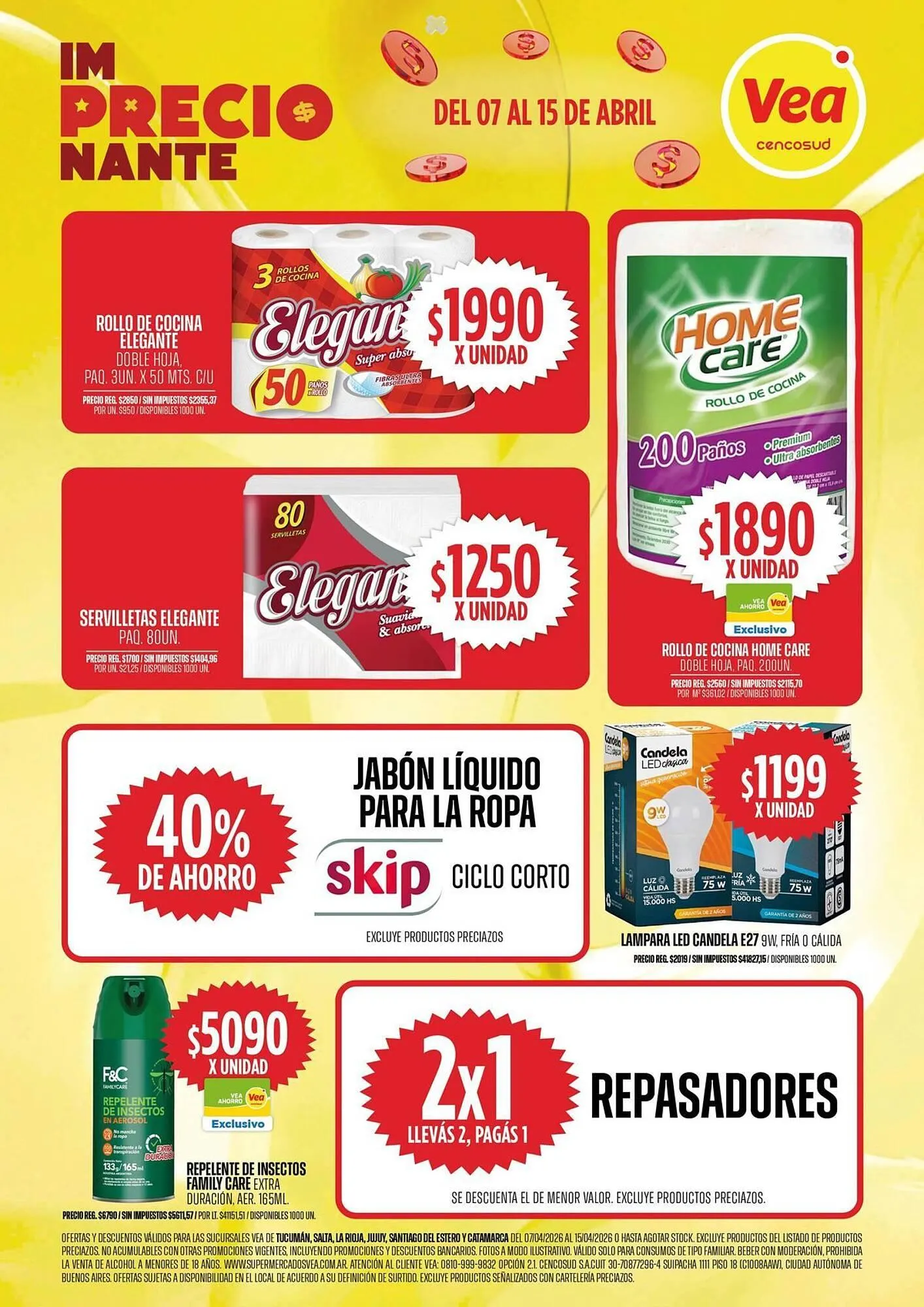 Ofertas de Catálogo Supermercados Vea 7 de abril al 15 de abril 2026 - Página 10 del catálogo