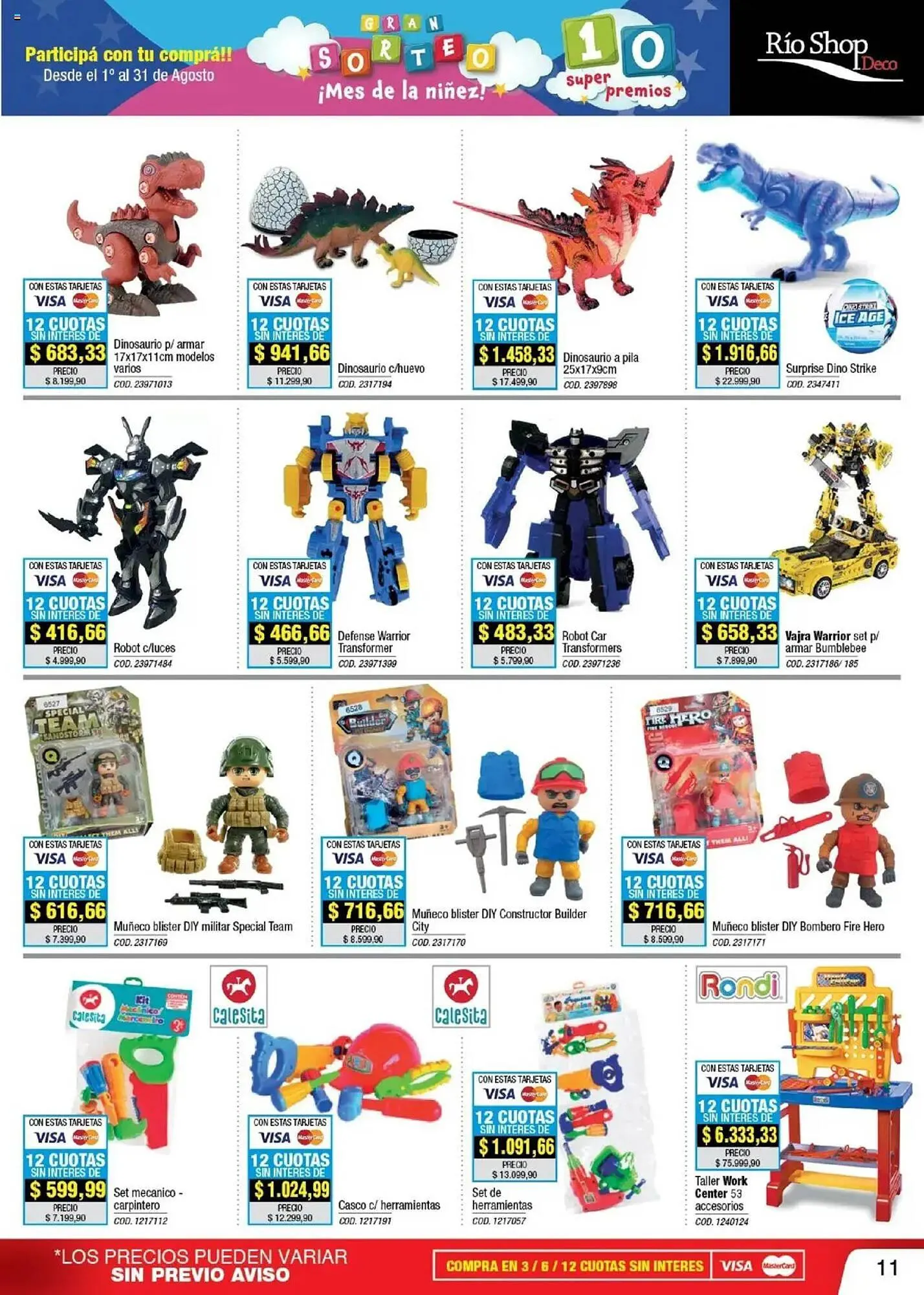 Ofertas de Catálogo Rio Shop Deco 1 de agosto al 1 de septiembre 2025 - Página 11 del catálogo