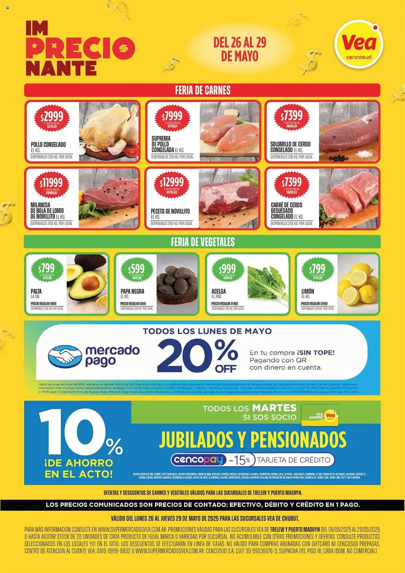 Ofertas de Catálogo Supermercados Vea 23 de mayo al 29 de mayo 2025 - Página 1 del catálogo