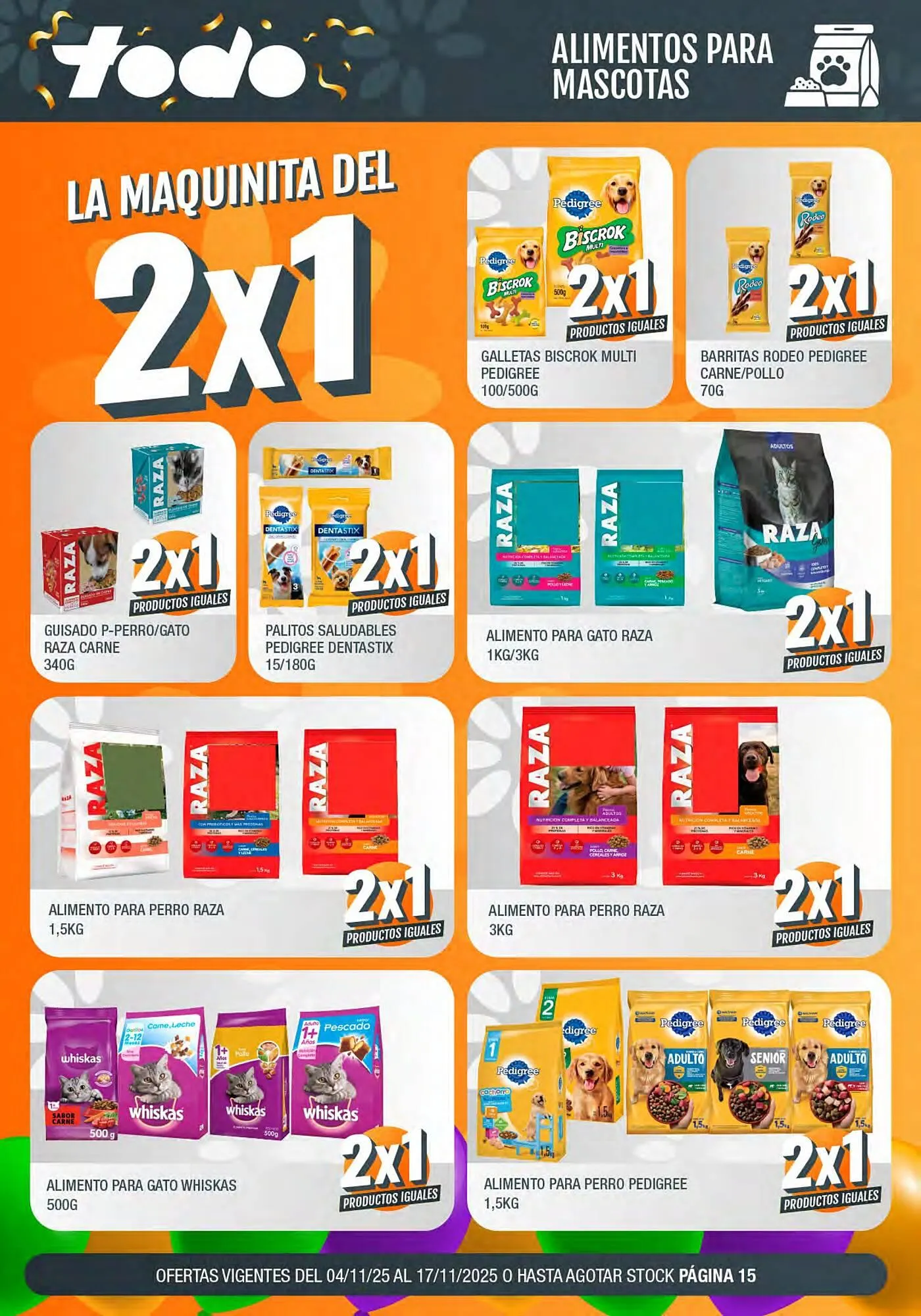 Ofertas de Catálogo Supermercados Todo 4 de noviembre al 17 de noviembre 2025 - Página 15 del catálogo