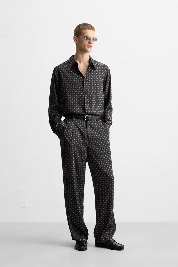 CAMISA ESTAMPADO GEOMÉTRICO LIMITED EDITION