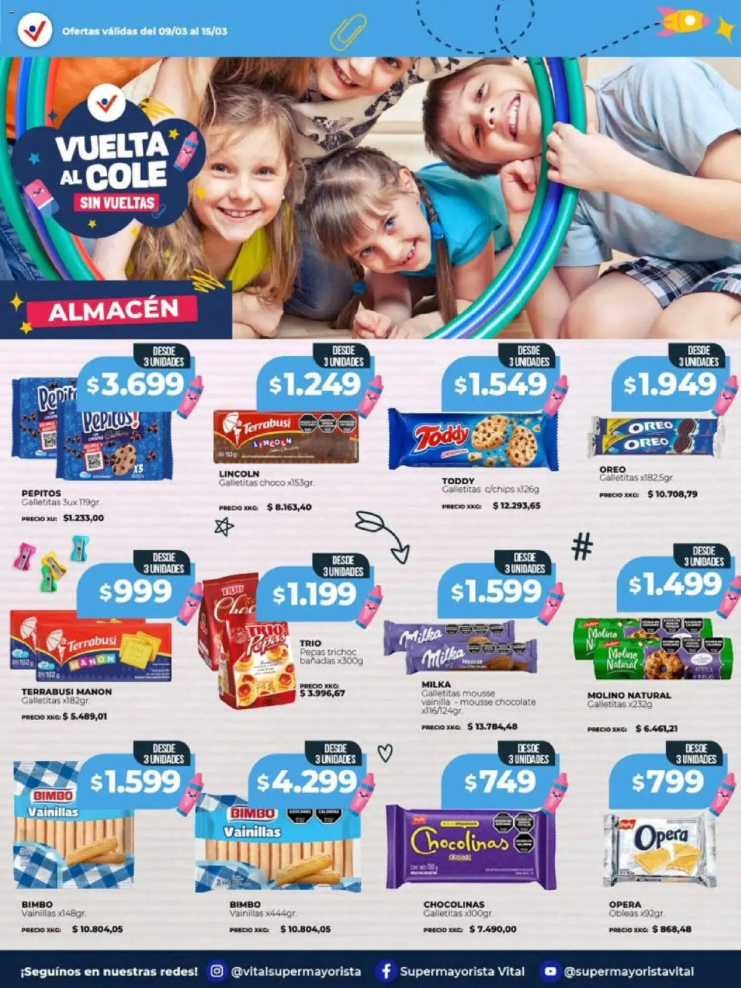 Ofertas de Catálogo Supermayorista Vital 9 de marzo al 15 de marzo 2026 - Página 9 del catálogo