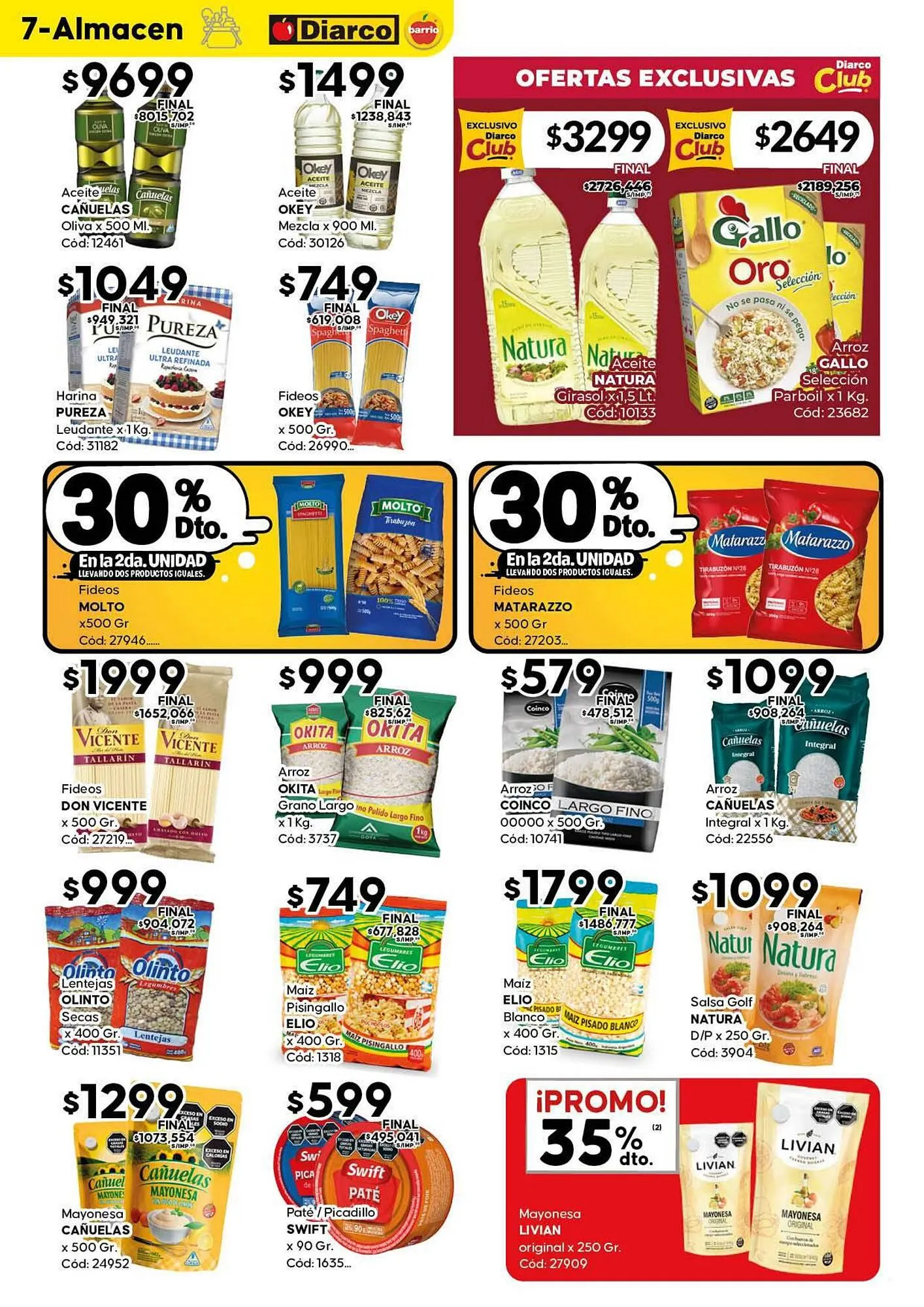Ofertas de Catálogo Diarco 12 de mayo al 18 de mayo 2025 - Página 7 del catálogo