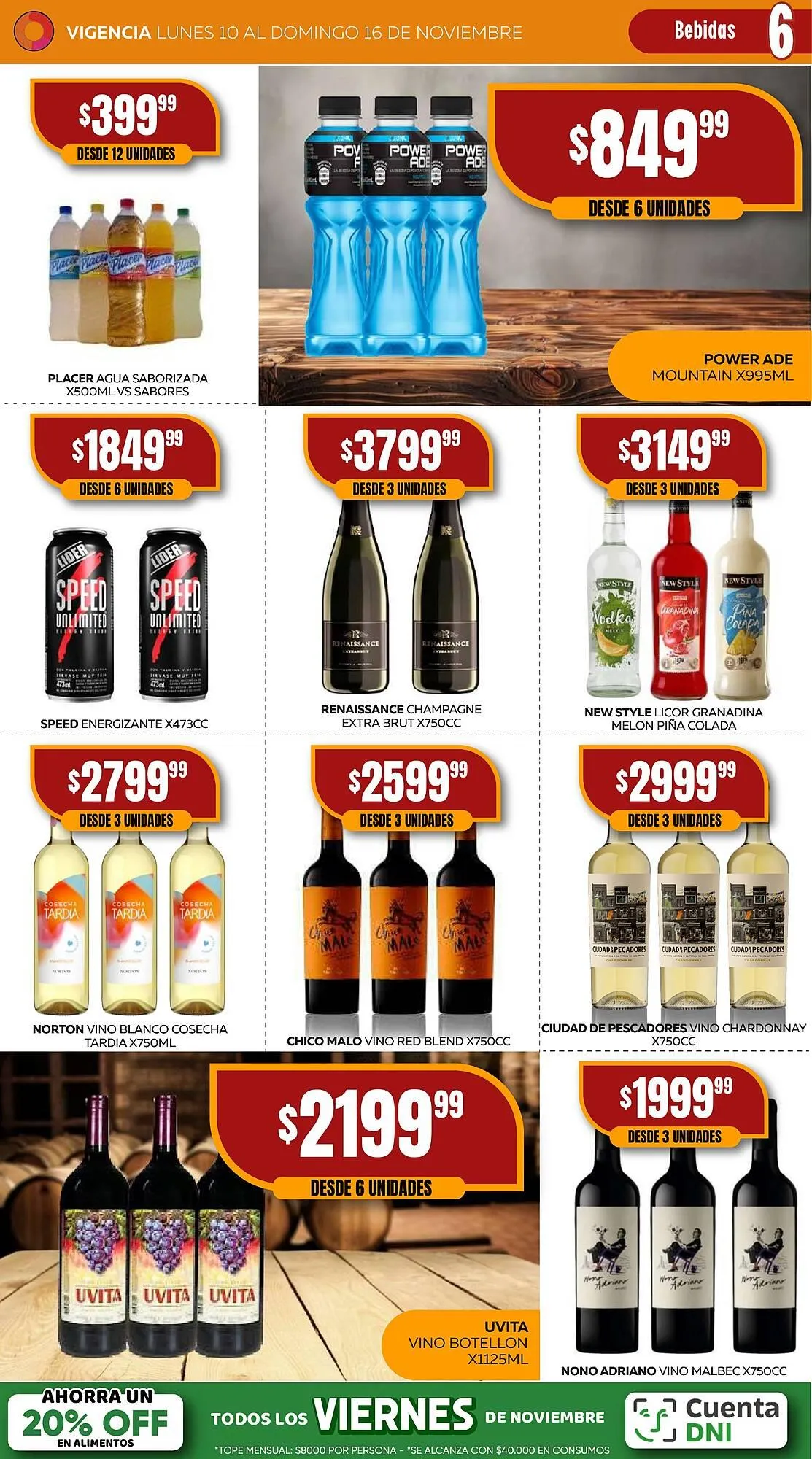 Ofertas de Catálogo Maxi Ofertas 10 de noviembre al 16 de noviembre 2025 - Página 6 del catálogo