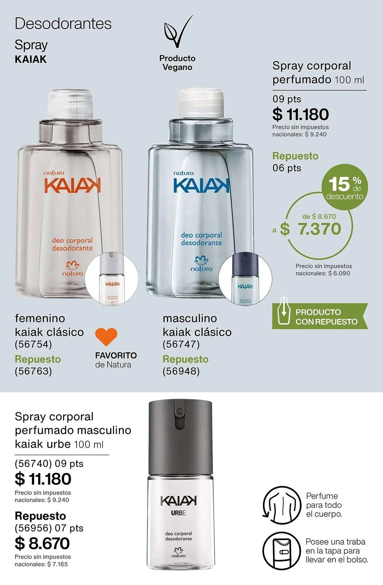 Ofertas de Catálogo Natura 1 de octubre al 31 de diciembre 2025 - Página 210 del catálogo