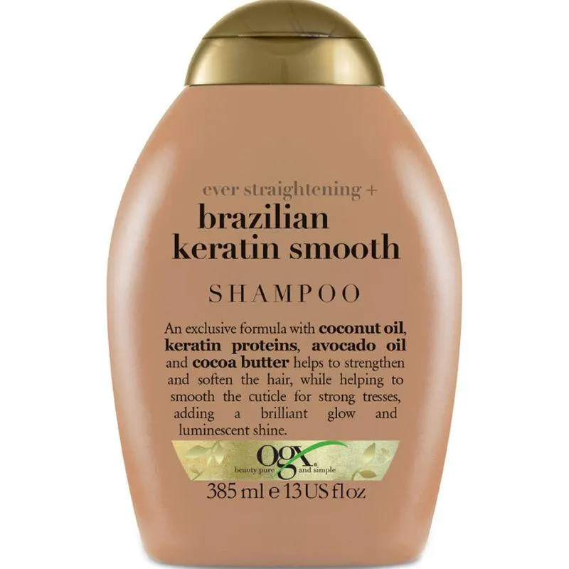 Shampoo OGX Brazilian Keratin Smooth x 385 Ml