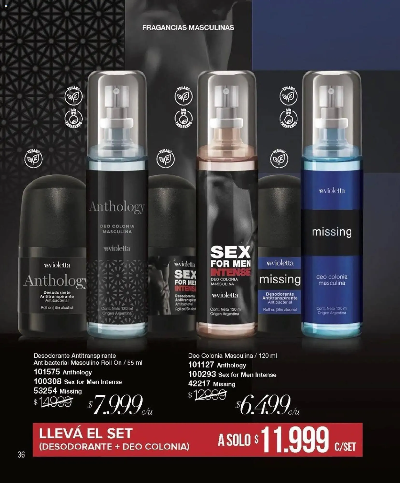 Ofertas de Catálogo Violetta Cosméticos 20 de noviembre al 1 de enero 2026 - Página 36 del catálogo