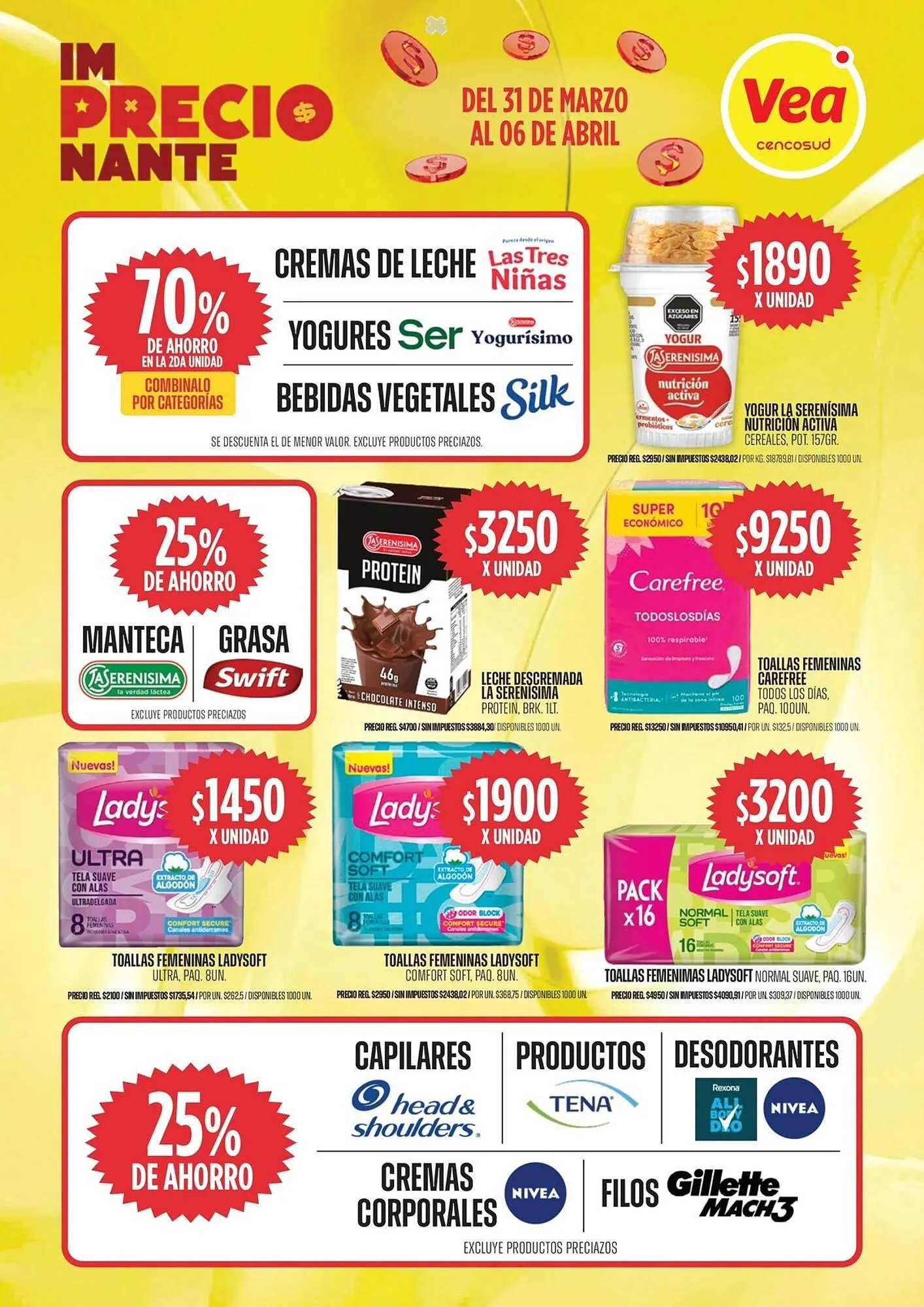 Ofertas de Catálogo Supermercados Vea 31 de marzo al 6 de abril 2026 - Página 6 del catálogo