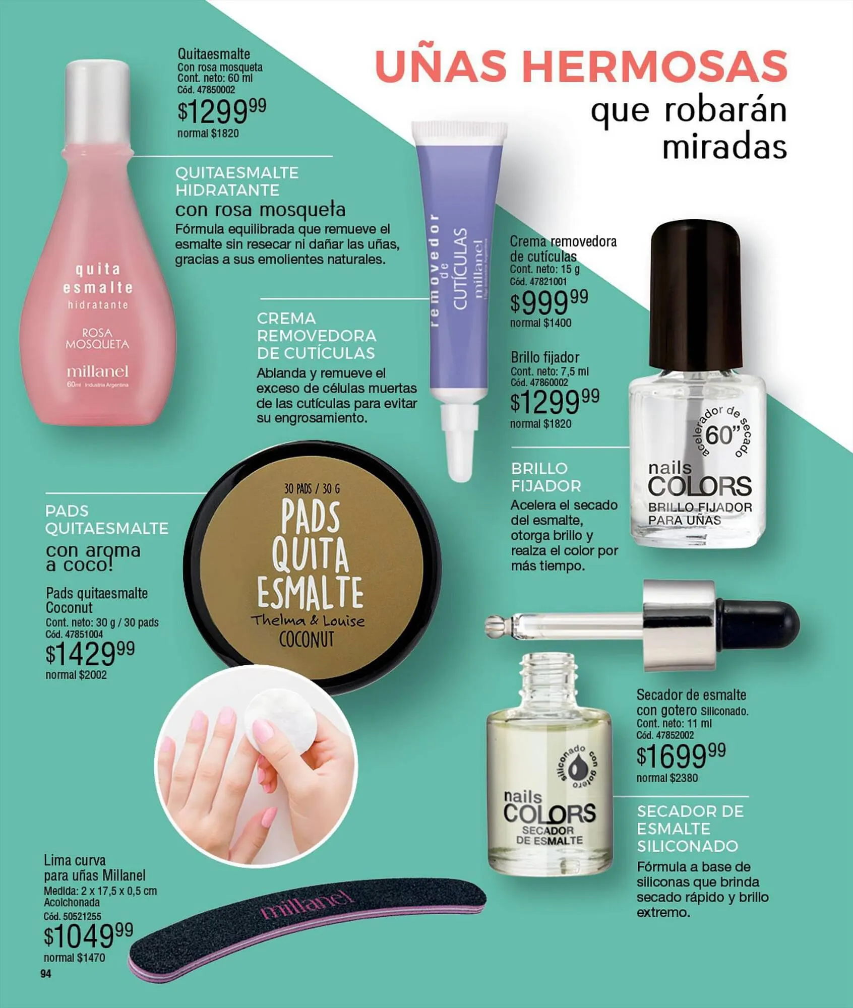 Ofertas de Catálogo Millanel Cosmética 18 de septiembre al 15 de octubre 2023 - Página 94 del catálogo