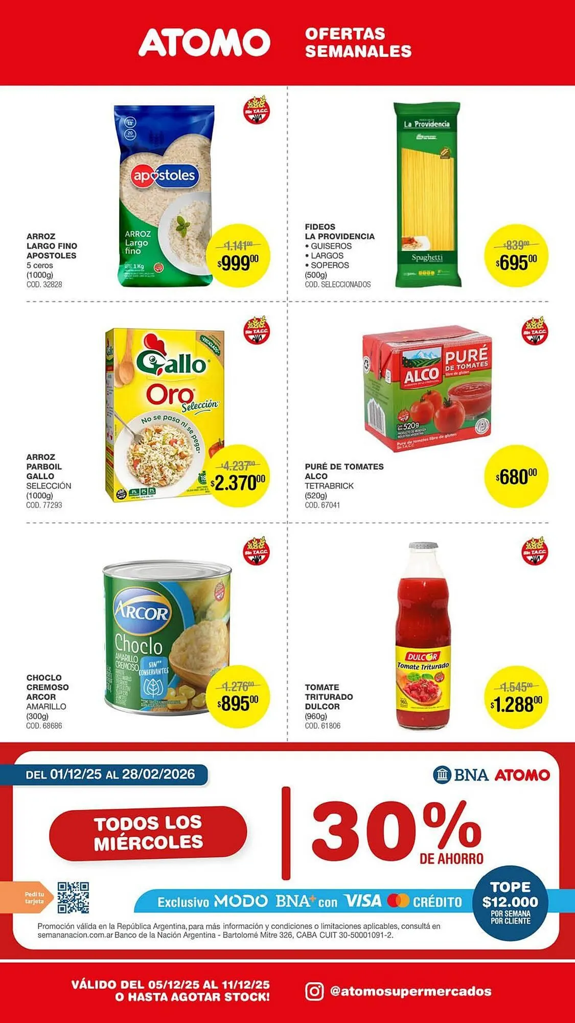 Ofertas de Catálogo Atomo Conviene 5 de diciembre al 11 de diciembre 2025 - Página 8 del catálogo