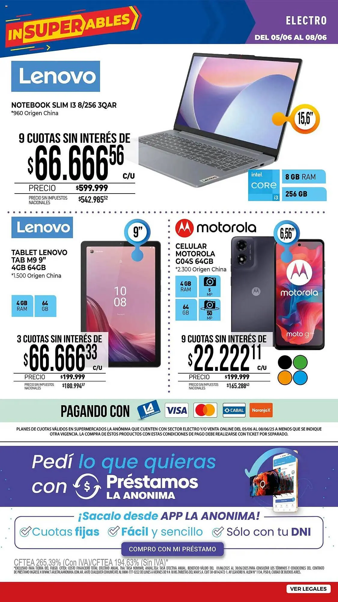 Ofertas de Catálogo La Anonima 5 de junio al 16 de junio 2025 - Página 39 del catálogo