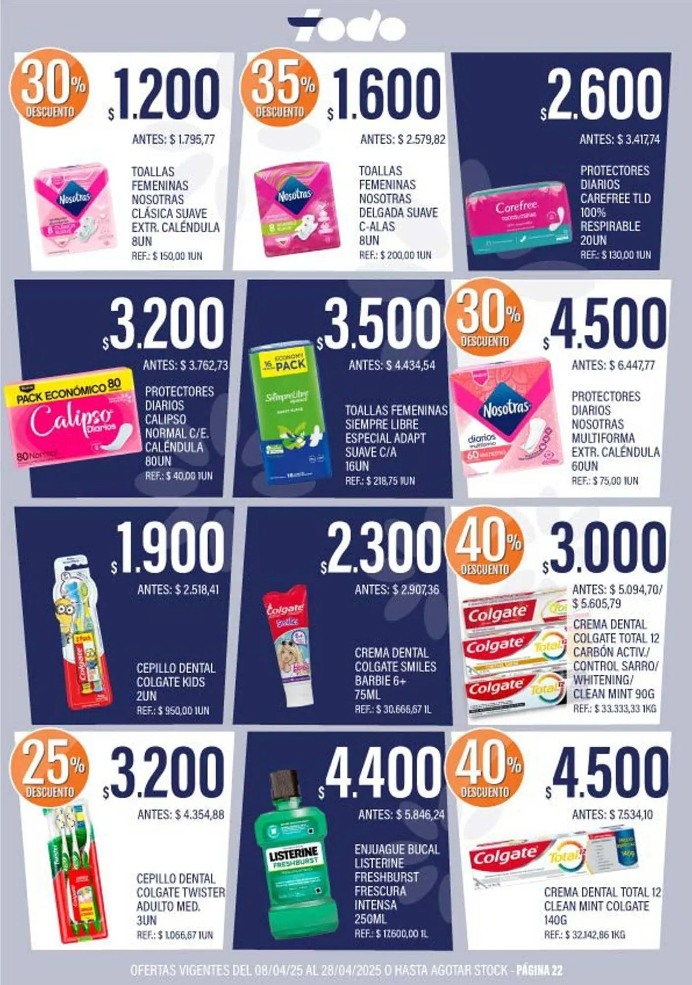 Ofertas de Catálogo Supermercados Todo 9 de abril al 28 de abril 2025 - Página 22 del catálogo