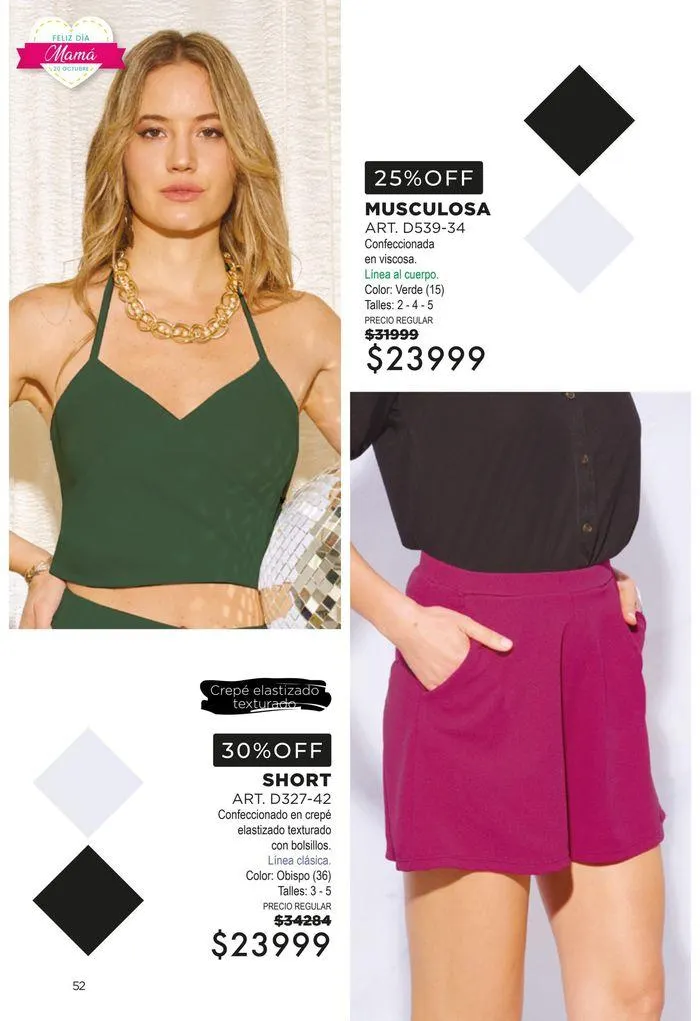 Ofertas de Juana Bonita Catálogo Empresaria 2409 23 de agosto al 6 de septiembre 2024 - Página 121 del catálogo