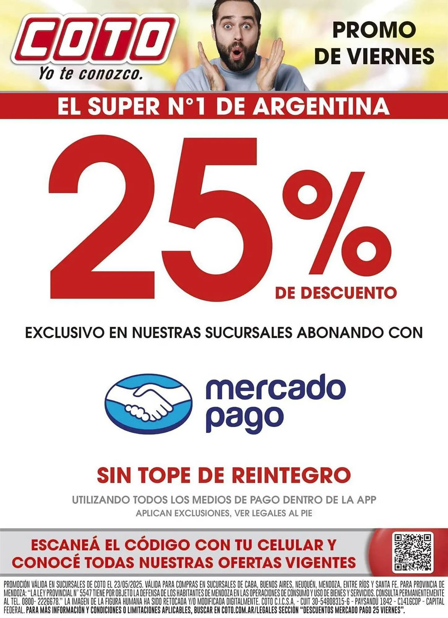 Ofertas de Catálogo Coto 23 de mayo al 23 de mayo 2025 - Página 1 del catálogo