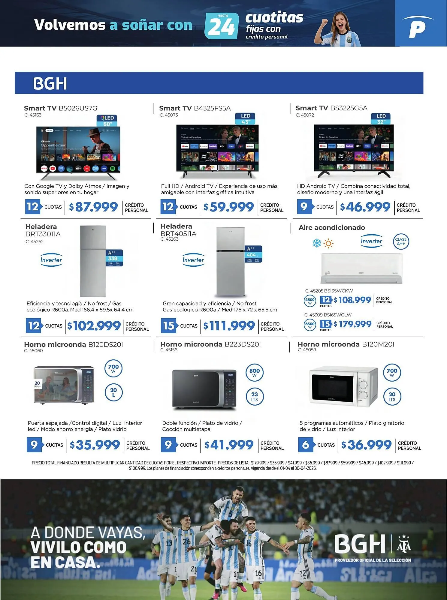 Ofertas de Catálogo Pardo Hogar 7 de abril al 30 de abril 2026 - Página 7 del catálogo