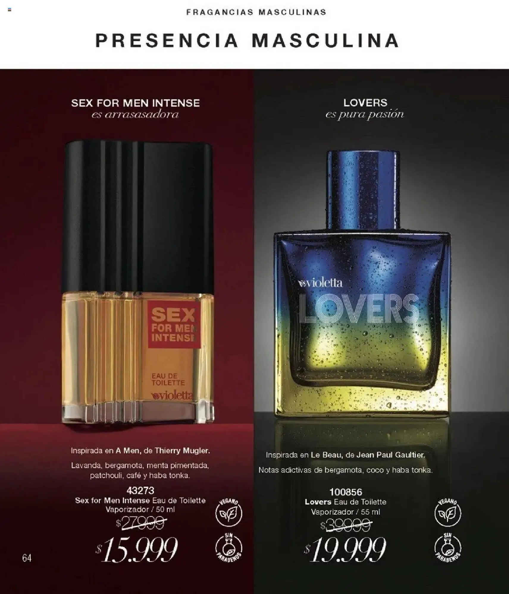 Ofertas de Catálogo Violetta Cosméticos 26 de junio al 17 de agosto 2025 - Página 64 del catálogo