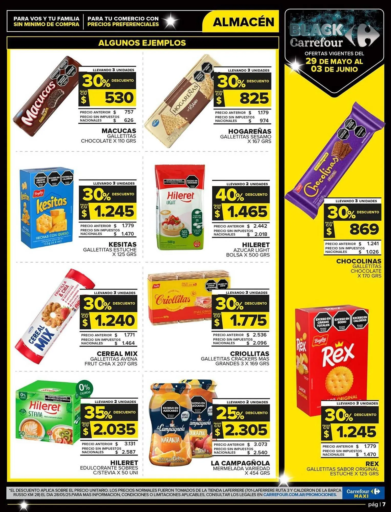 Ofertas de Catálogo Carrefour Maxi 29 de mayo al 3 de junio 2025 - Página 7 del catálogo