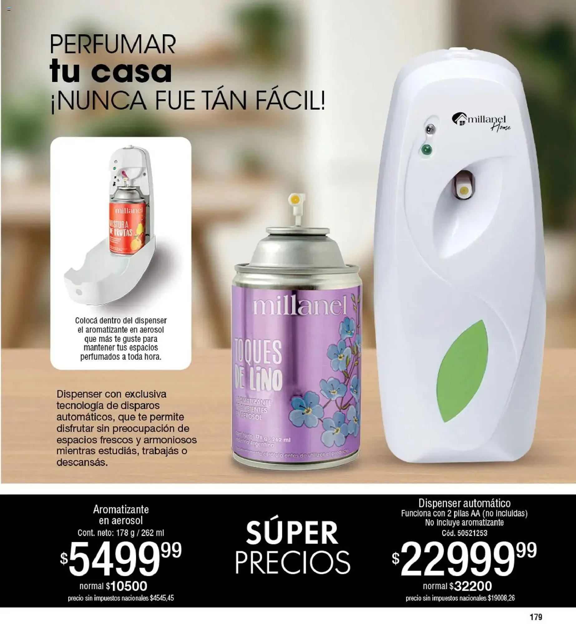 Ofertas de Catálogo Millanel Cosmética 2 de marzo al 29 de marzo 2026 - Página 179 del catálogo