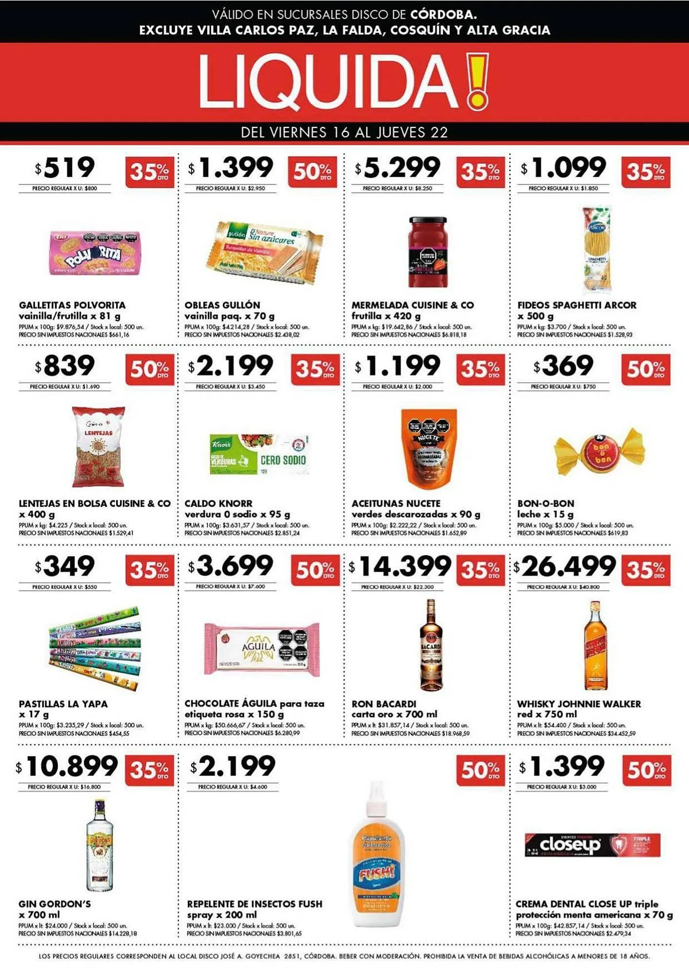 Ofertas de Folleto Disco 16 de enero al 18 de enero 2026 - Página 9 del catálogo