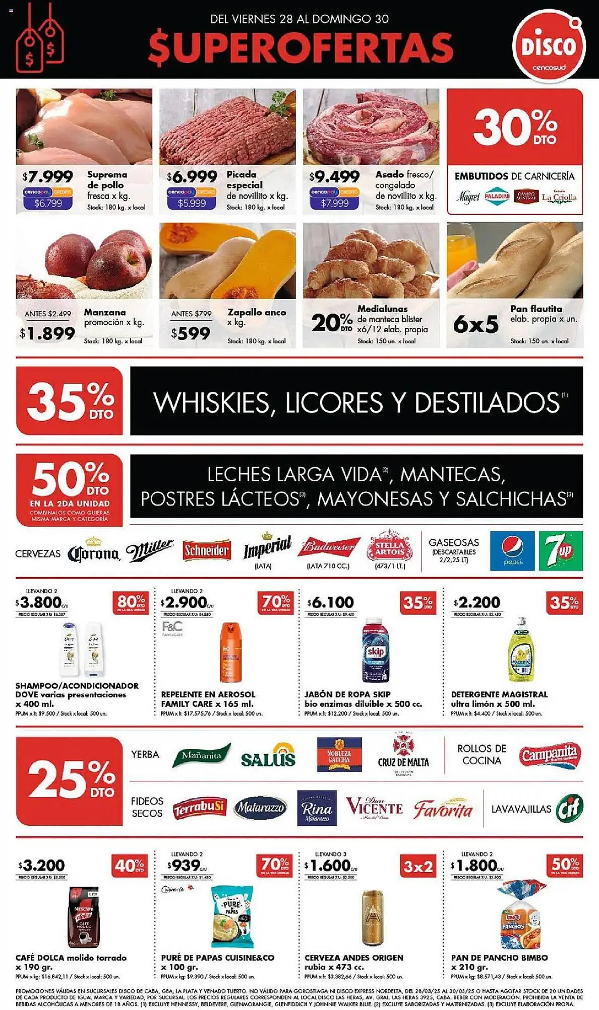 Ofertas de Catálogo Disco 28 de marzo al 30 de marzo 2025 - Página 1 del catálogo