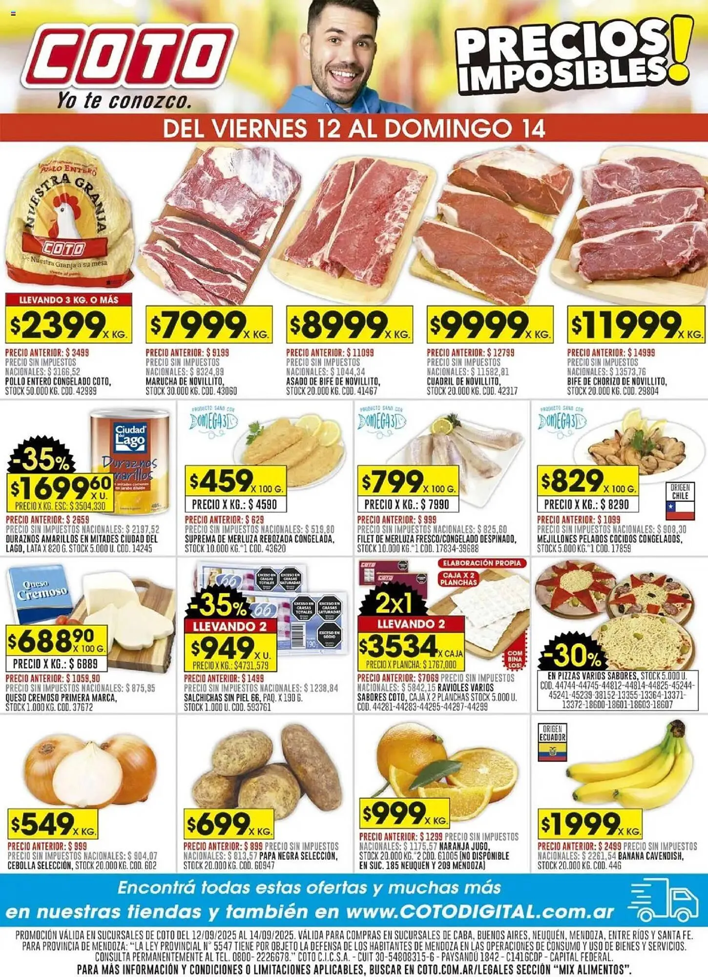 Ofertas de Catálogo Coto 12 de septiembre al 14 de septiembre 2025 - Página 1 del catálogo