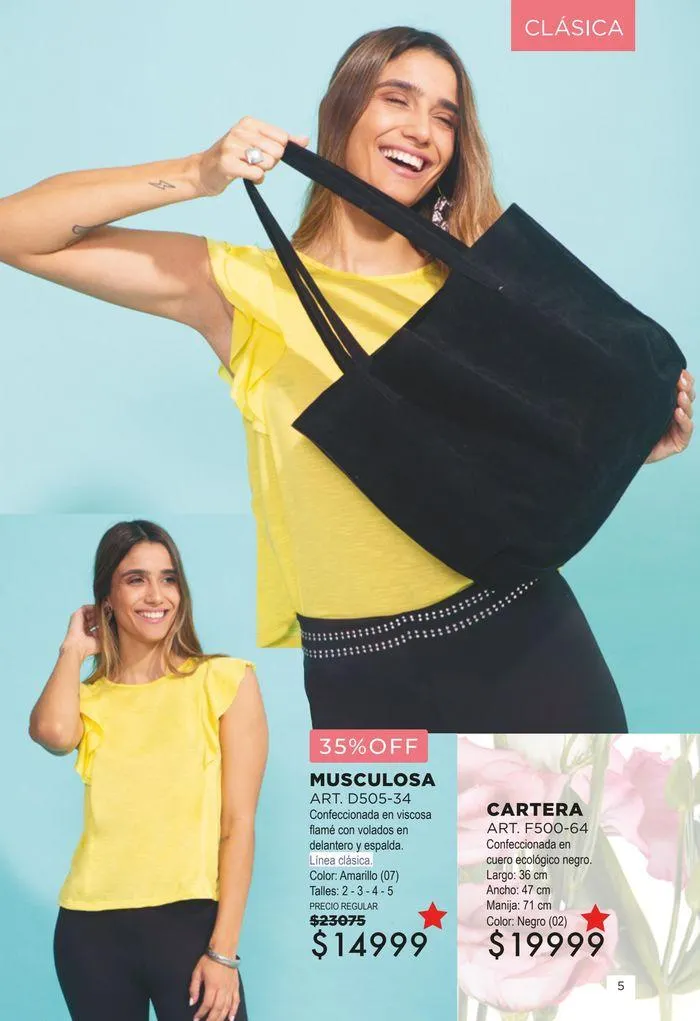 Ofertas de Juana Bonita Catalogo 2410 Empresarias 20 de septiembre al 31 de octubre 2024 - Página 109 del catálogo