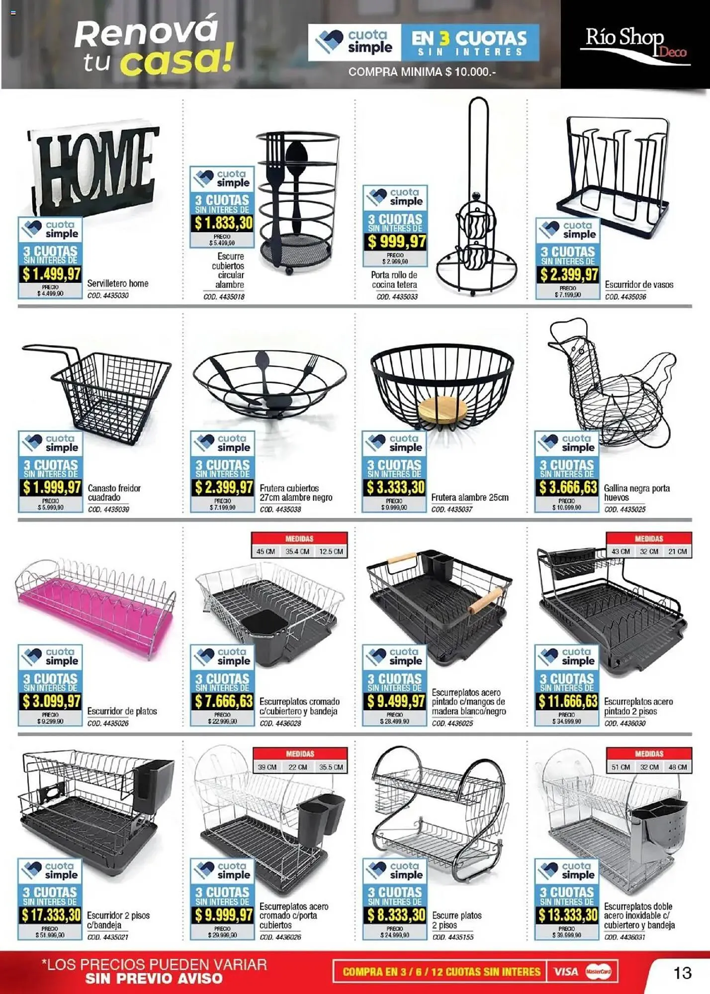 Ofertas de Catálogo Rio Shop Deco 20 de marzo al 30 de abril 2025 - Página 13 del catálogo