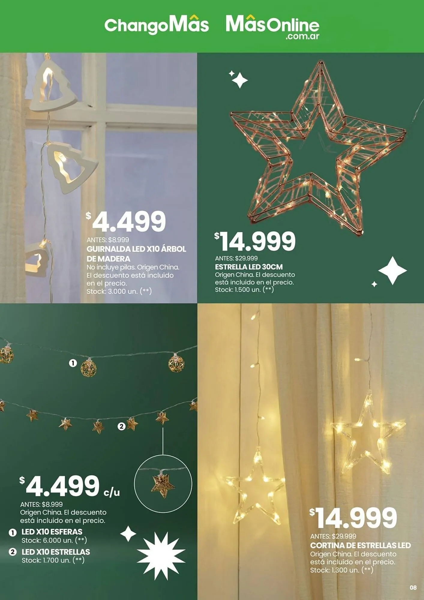 Ofertas de Catálogo Changomas 15 de noviembre al 8 de diciembre 2024 - Página 9 del catálogo